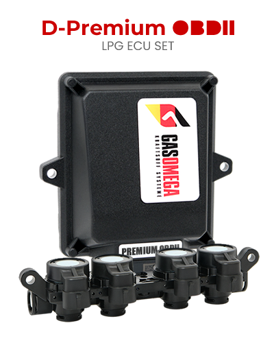 GASOMEGA Premium OBDII LPG Otogaz Dönüşüm Kiti